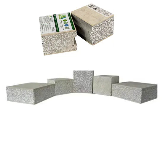 Nhà lắp ghép hoàn thiện: Tấm tường EPS bê tông xi măng - Daisan Mart