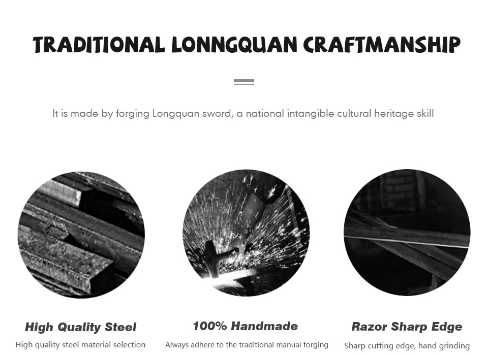 Dao Đầu Bếp Mini Sắc Bén Thủ Công Cắt Đa Năng