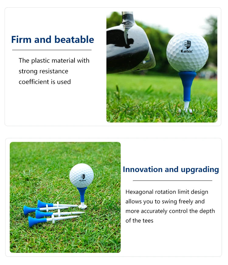 54mm Reusable Adjustable Magnetic Plastic Golf Tee