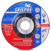 T27 4.5" Resin Bond Grinding Disc 115X6X22 for Metal 