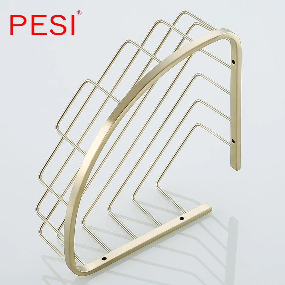 Bathroom Shelf Black Stainless Steel Single Bathroom Shelves Shower Storage Rack Wall Mounted Corner Basket Shampoo Shelf. - Daisan Mart