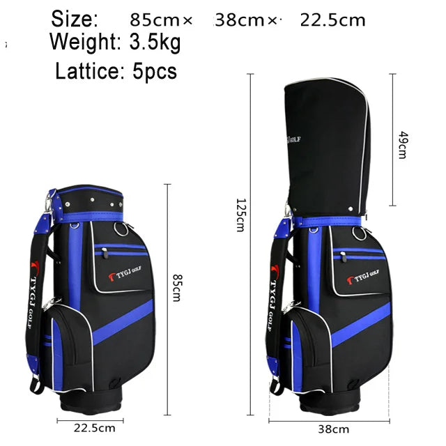 YIWU 13-Piece Men's Golf Club Set with Convenient Standing Bag