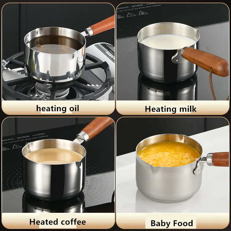 Nồi Đa Năng Thép Tay Gỗ – Tiện Lợi Cho Mọi Nhà