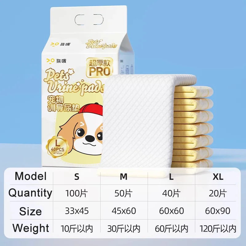 Super Absorbent Pet Deodorizing Extra Thick Pad