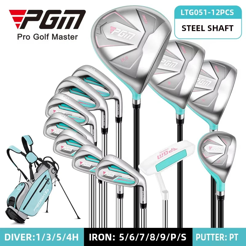 Bộ Gậy Golf Nữ PGM Cao Cấp Tùy Chỉnh Graphite & Thép