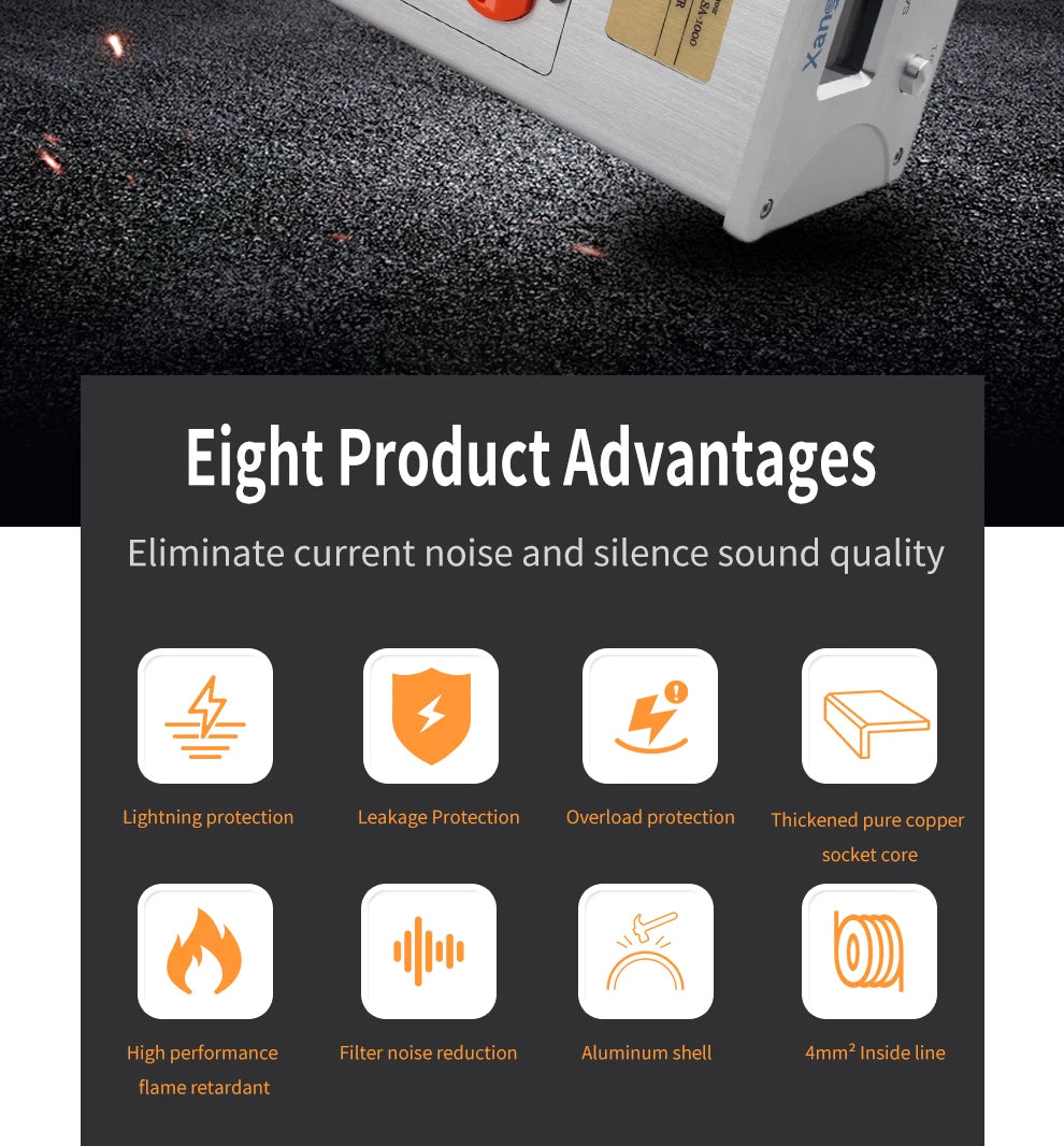 Ổ Cắm Thông Minh Hi-Fi Chống Nhiễu EMI/RFI