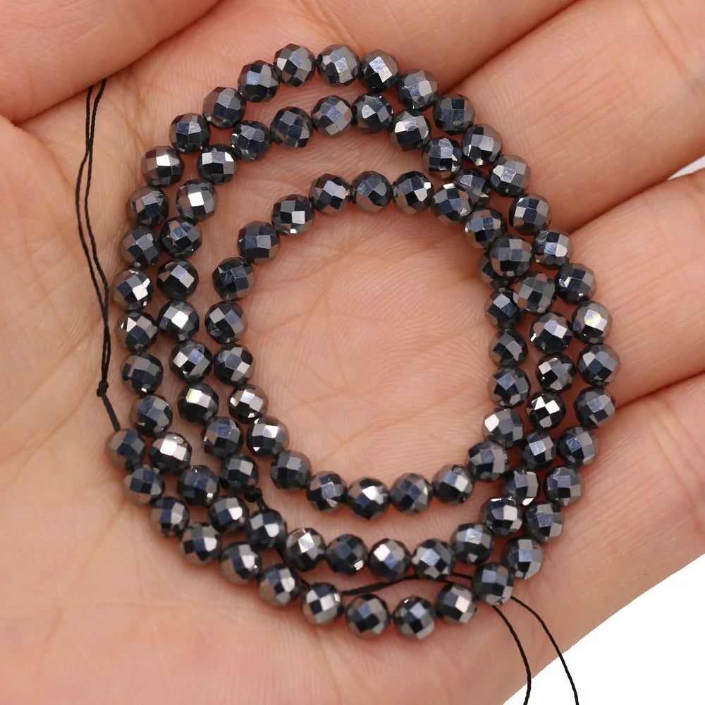 Natural 4mm Rose Quartz Beads Bracelet