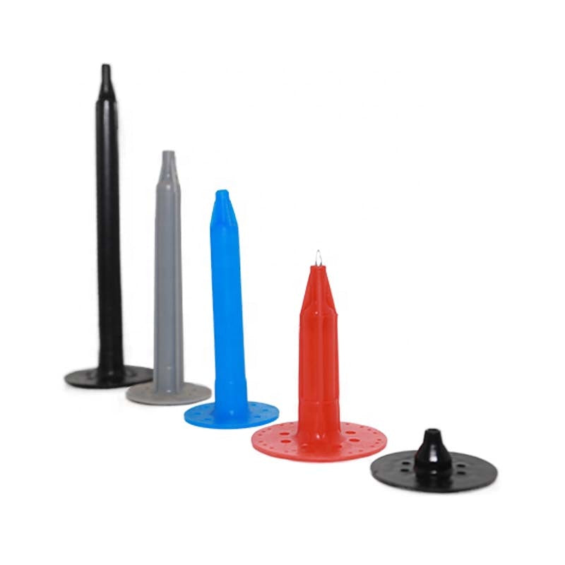 Plastic wall hook, insulation nail popular for Korean market 