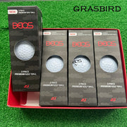 White 3-Piece Golf Ball - Box of 12 Long Hit Balls