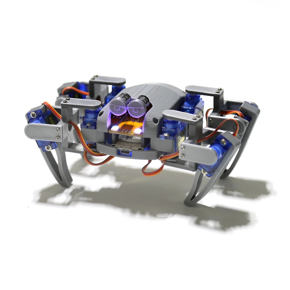 Quadruped Spider Robot  Kit v2.0 ESP8266，3D printed Bionic robot DIY NodeMCU Programming robot Maker Open source hardware - Daisan Mart