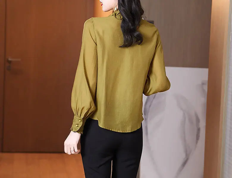 Women's Shirts 2024: Long, Pleated, Elegant