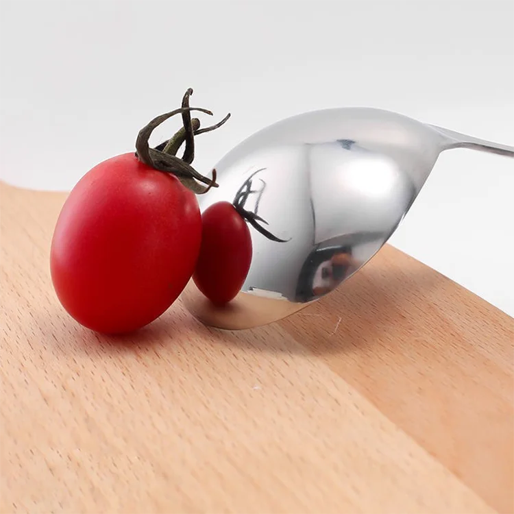 Muỗng Inox 304 Dài Cán Vàng Bạc Cao Cấp Nồi Lẩu