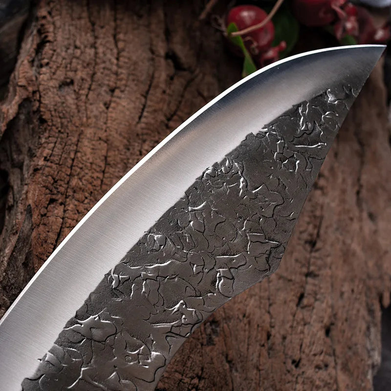 Serbian Chef's Hand-Forged Stainless Steel Boning Knife 50cm