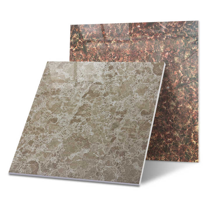 Factory Supply Dark Marble Pattern Ceramic Tiles Porcelain Floor Tiles 80X80 Indoor Artificial Marble Flooring With Marble-Like Pattern 
