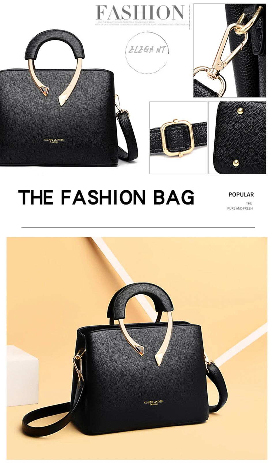 Túi Xách Phong Cách Vanderwah - Da Pu Cao Cấp 2025