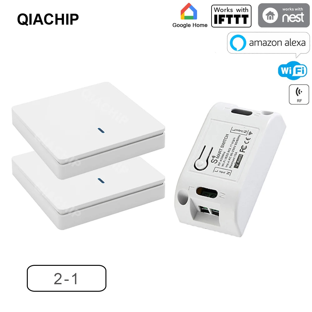 Tuya RF 433MHz Alexa WiFi Smart Switch
