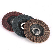 OEM 115x22mm Non Woven Surface Abrasive Disc with Fiberglass Backing Abrasive Disc for Metal Polishing 