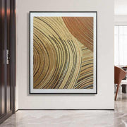 JZ Home Decor 3D Wood Carving Wall Art Multimedia Art Large Artwork Handmade Abstract Wood Painting 