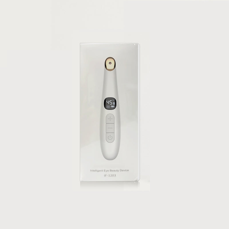 Eye massager with vibration and red light technology, firming, tightening skin, treating dark circles 