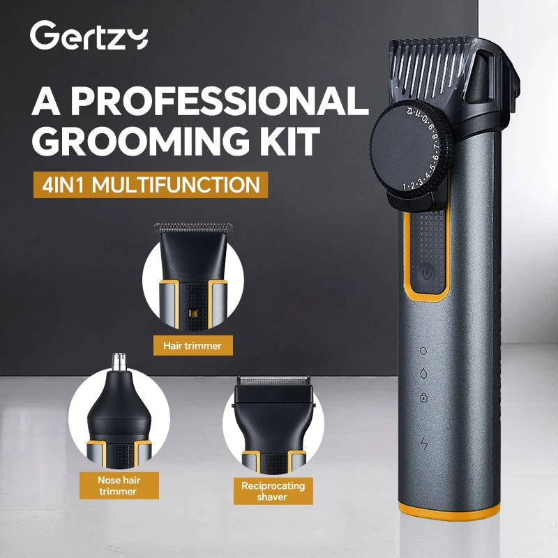 Bộ Tông Đơ Cắt Tóc Đa Năng USB Tiện Lợi Ngoài Trời