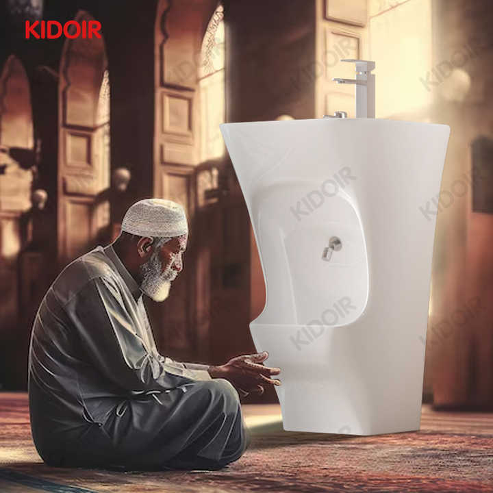 Wudu Wash Basin Wash Basin Mosque Wc Rivlet Unit Foot Station Age Bath Lavabo Muslim Ritual Wash Basin Two Tier Vase 