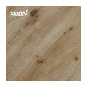 Order directly Eco-friendly SPC vinyl flooring with Teak wood grain texture, UV coated PVC material, modern design, indoor use for hotels 