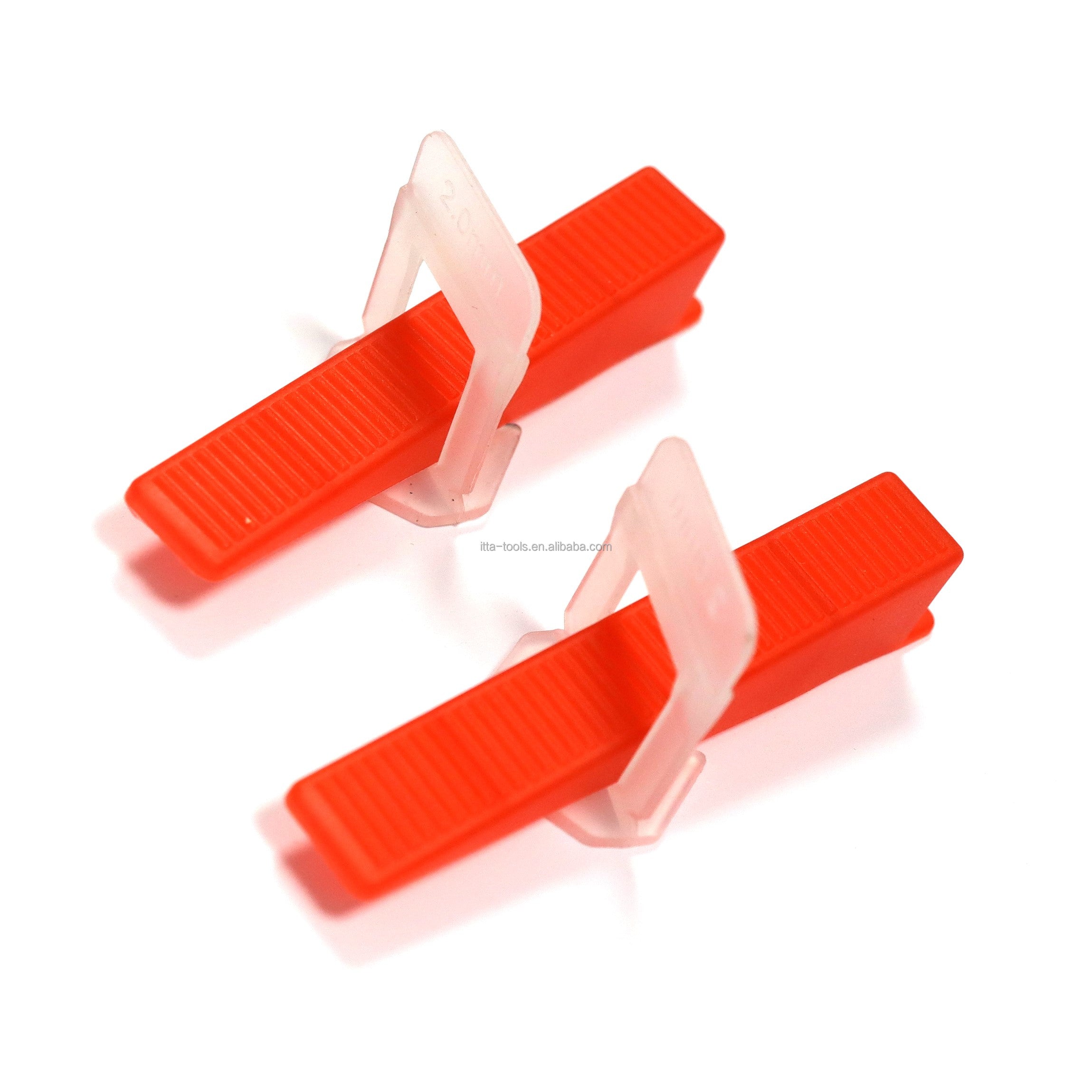 100 Reusable Plastic Tile Alignment Clips 