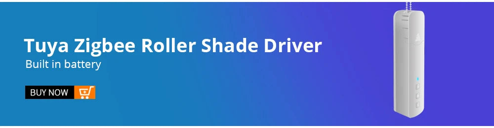 Zemismart WiFi Zigbee Smart Roller Blinds USB Charging