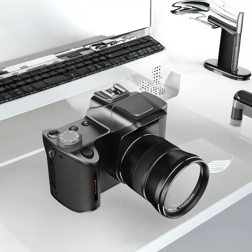 4 Inch Touch Screen Mirrorless Digital Camera