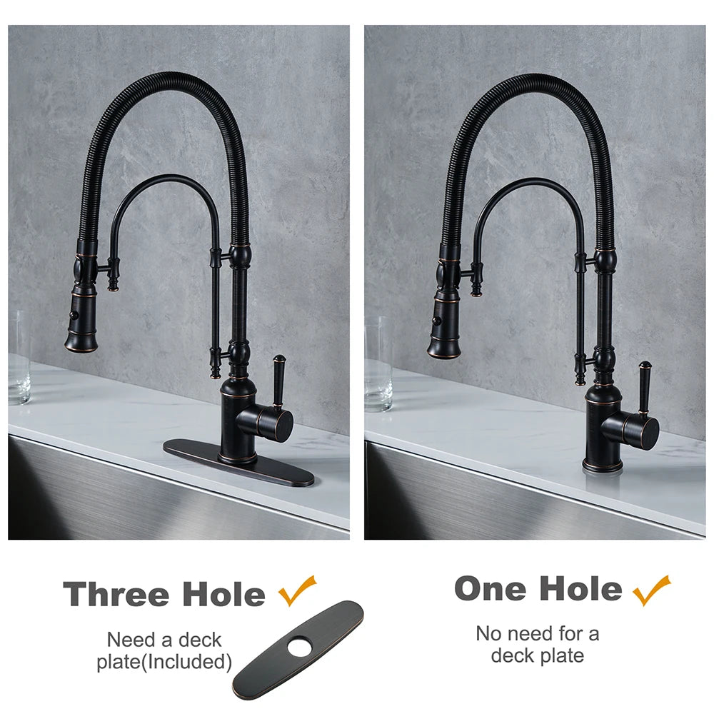 Vòi Rửa Bếp Cao Cấp Pháp, Lọc Nước, Rút Dây Từ