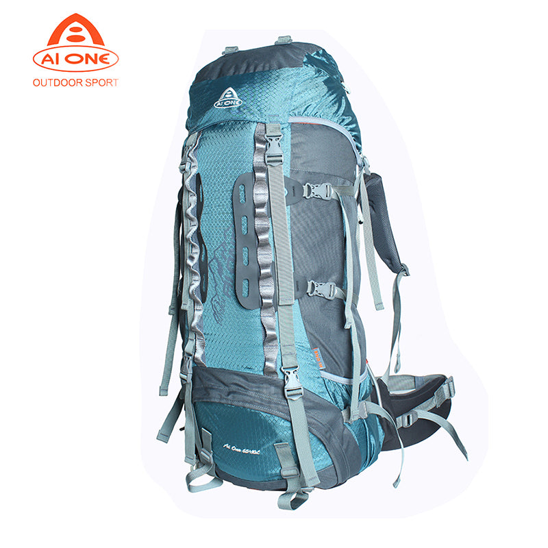 Large capacity mountaineering backpack for outdoor adventure, travel, hiking, camping 