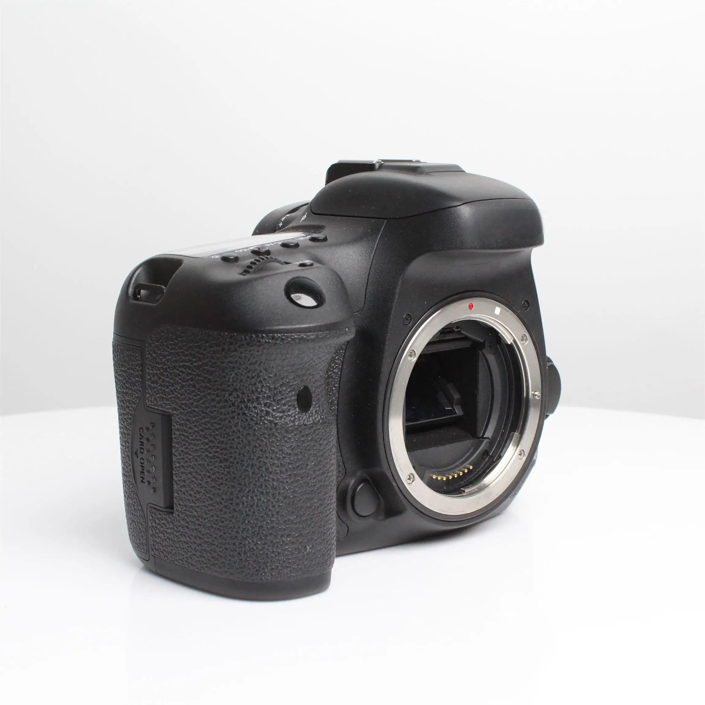 Professional DSLR 7D Mark II camera with lens