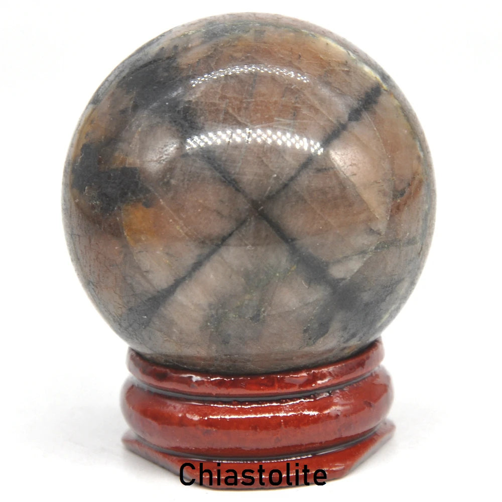 40MM Natural Feng Shui Meditation Gemstone Ball
