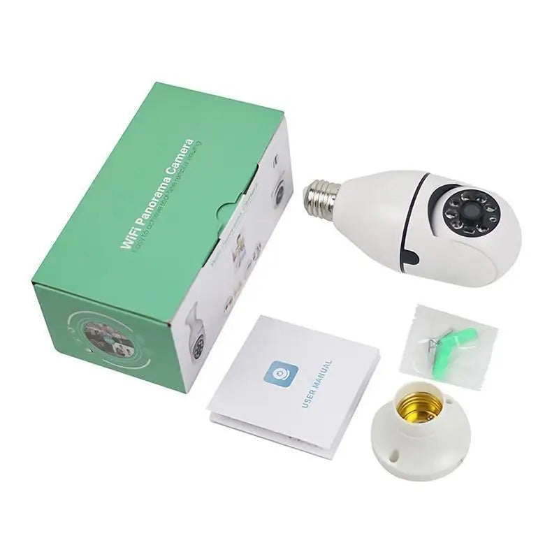 360° Full HD 2MP Super Sharp WiFi Camera Bulb