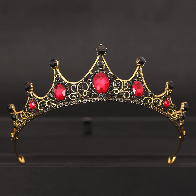 Vương Miện Cô Dâu Đính Đá Pha Lê Sang Trọng