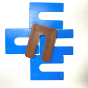 1/2'' Window Sealing Plastic Spacer Horseshoe Tile Spacer U Shape Texture Window Sealing Plastic Spacer for Leveling 