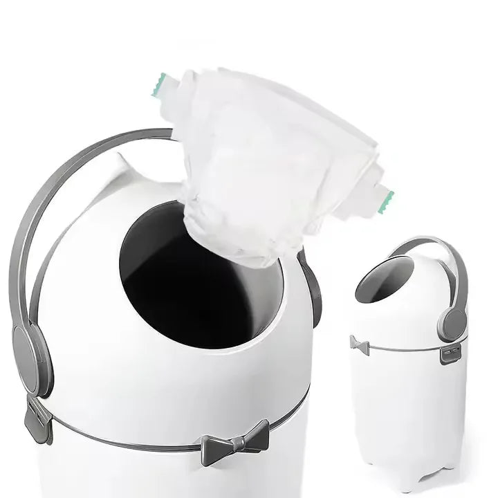 Pet-Resistant Diaper Pail - Large Capacity