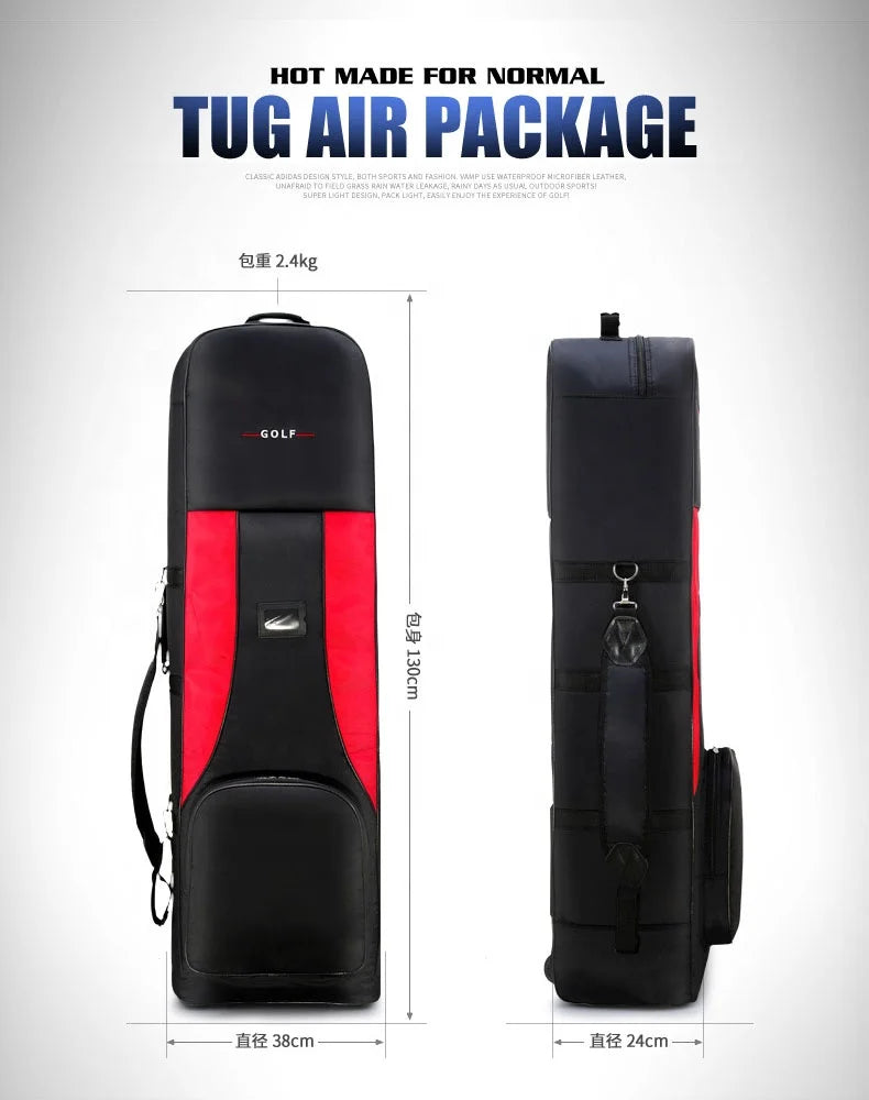 Golf Travel Bag with Wheels - Hold Success!