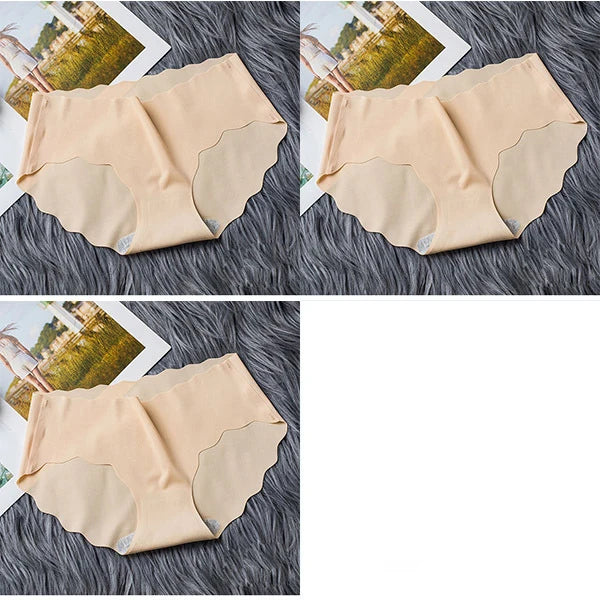 3-Piece Women's Underwear, Cool, Stretchy, Seamless