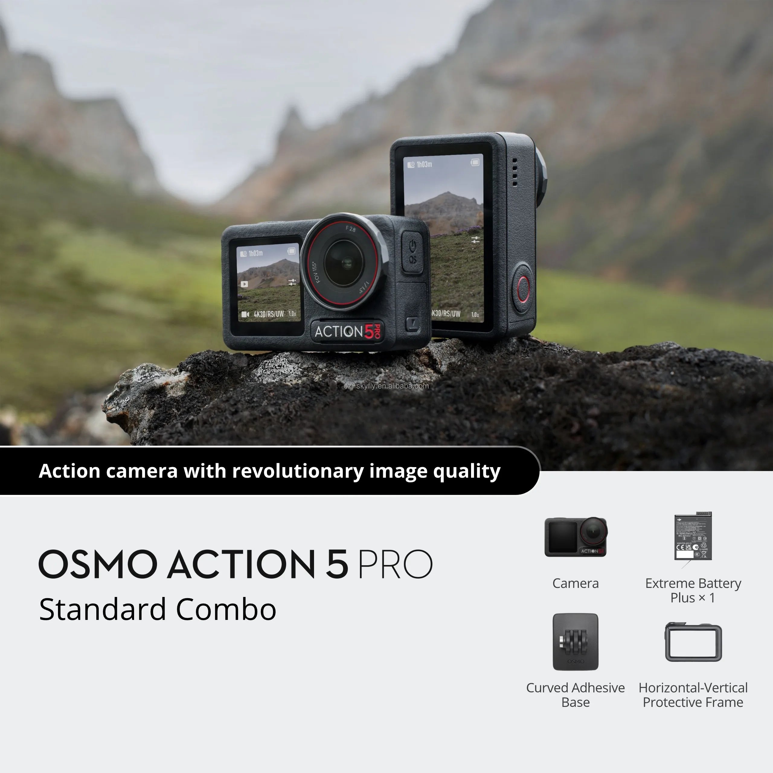 OSMO Action 5 Pro Waterproof 4K Action Camera