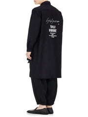 Quần Nam Phong Cách Sân Khấu Túi Đa Năng Đen Đường Phố