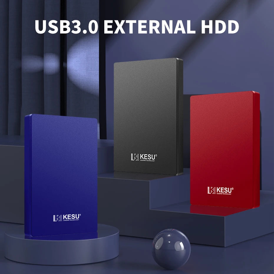 2TB/1TB/500GB USB 2.5 Portable Hard Drive for Computer