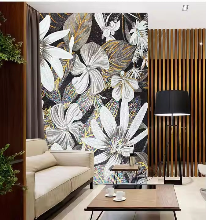 Custom Modern Pattern Wall Mosaic 