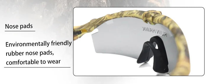 Ultra-light UV-resistant Men's Outdoor Sports Glasses