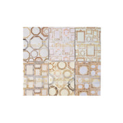 20pieces/pack Journal Material and Romantic Same Frame Series Retro Hollow Frame Material Hand Account Paper 6 Models