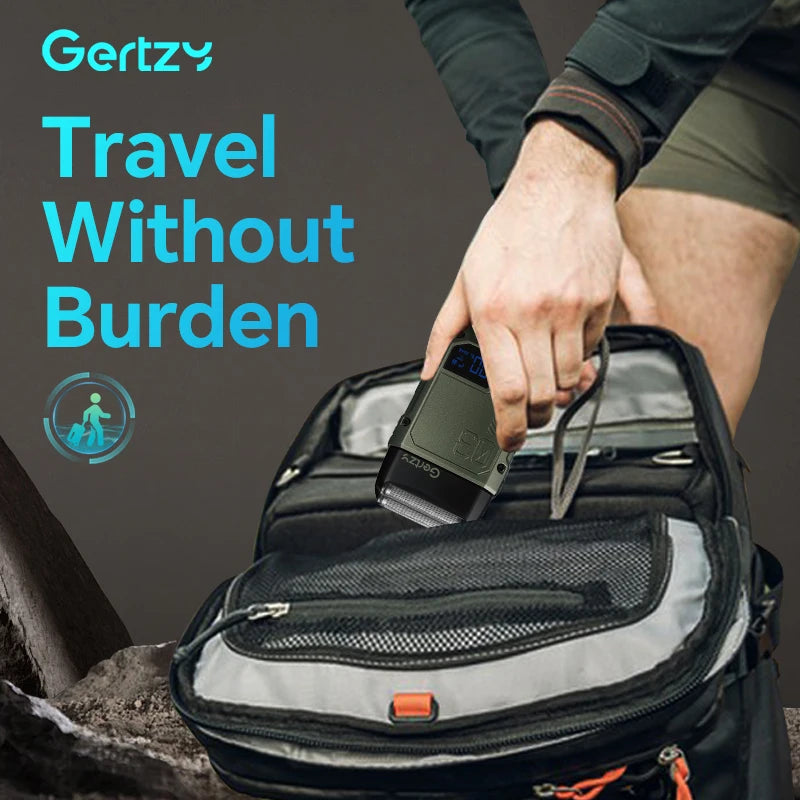 Aluminum USB electric shaver for men convenient travel