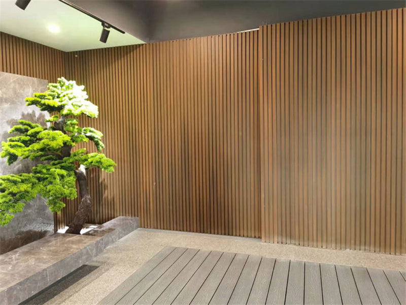 Waterproof, soundproof wood plastic composite wall panels 