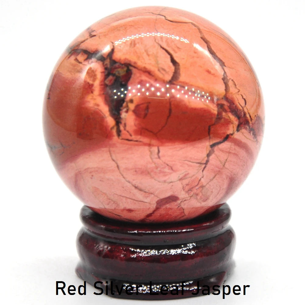 40MM Natural Feng Shui Meditation Gemstone Ball