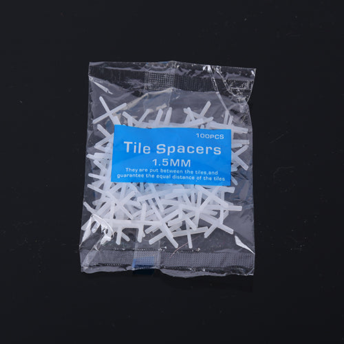 White Plastic Kitchen Bathroom Floor Tile Leveling System Multi Size 
