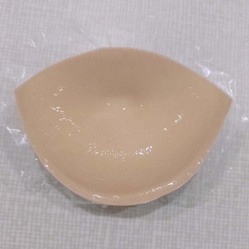 Miếng đệm ngực Latex Silicone hai mặt hình tam giác, đáy dày, mút xốp có keo dính mỏng, phụ kiện nội y - Daisan Mart